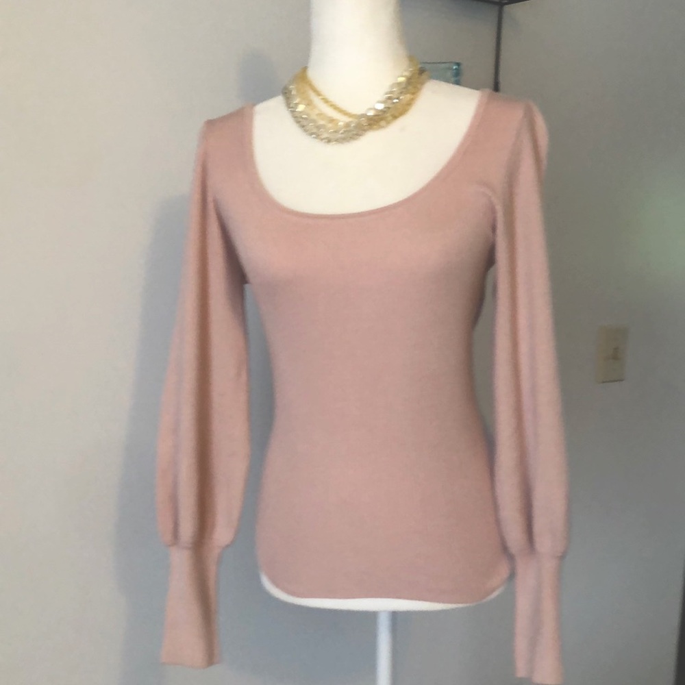 🛍 Blush Cardigan Blouse NWT